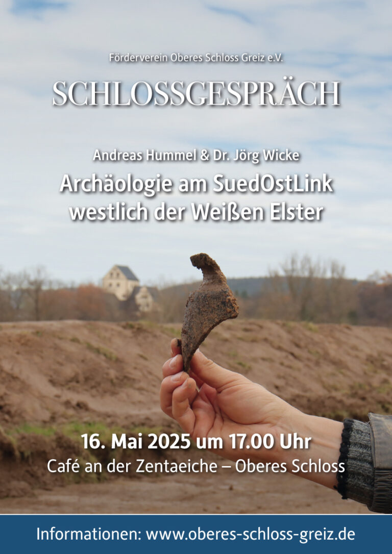 Archäologische Untersuchungen am SuedOstLink. Neues aus dem Landkreis Greiz