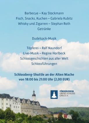 Ein Sommerabend auf dem Oberen Schloss