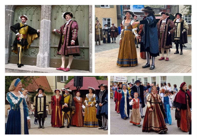 Geschlechtertanz zur Sommernacht am 4. Juli                                  auf dem Oberen Schloss in Greiz